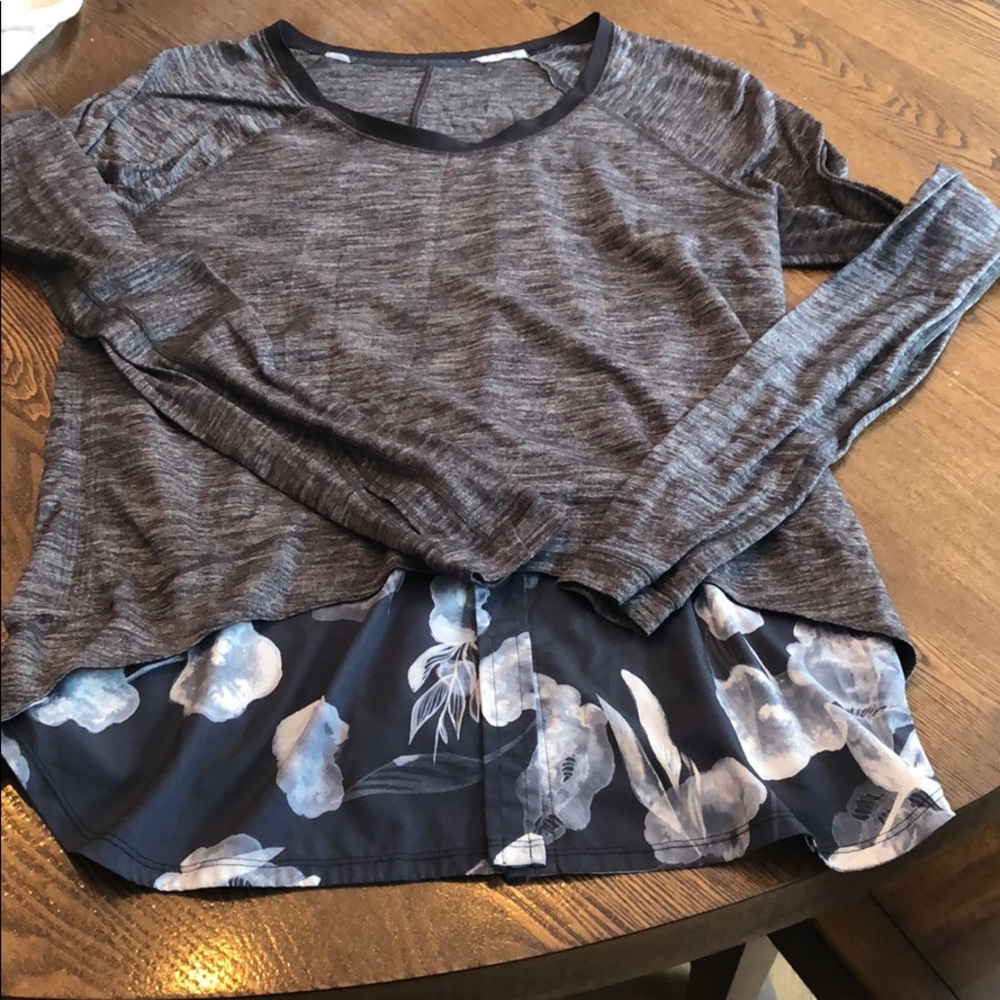 Lulu gray top